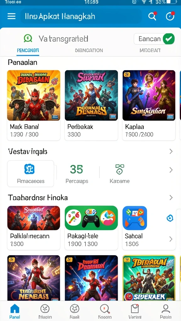 Karakter-karakter unik dengan kemampuan yang berbeda.