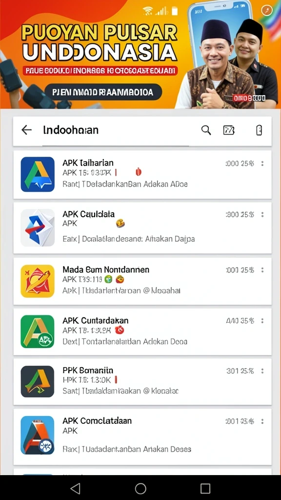 Lingkungan permainan yang penuh warna dan detail.