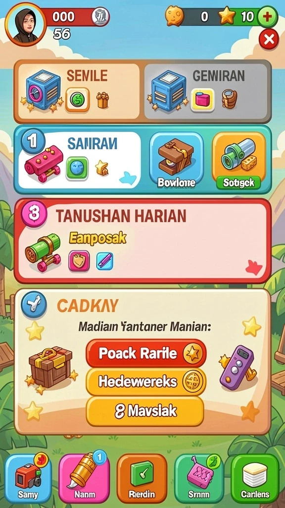 Tampilan antarmuka yang menarik dan mudah dinavigasi.