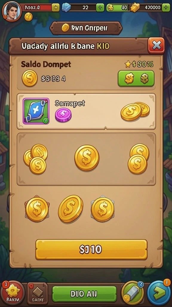 Fitur power-up yang mengasyikkan.
