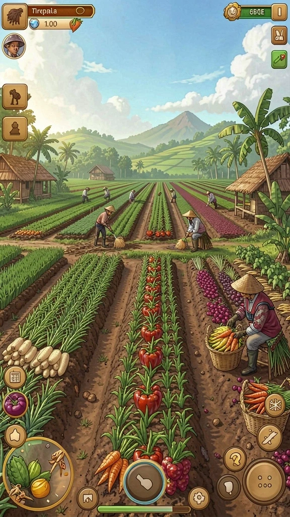 Gameplay seru yang melibatkan berbagai tantangan menarik.