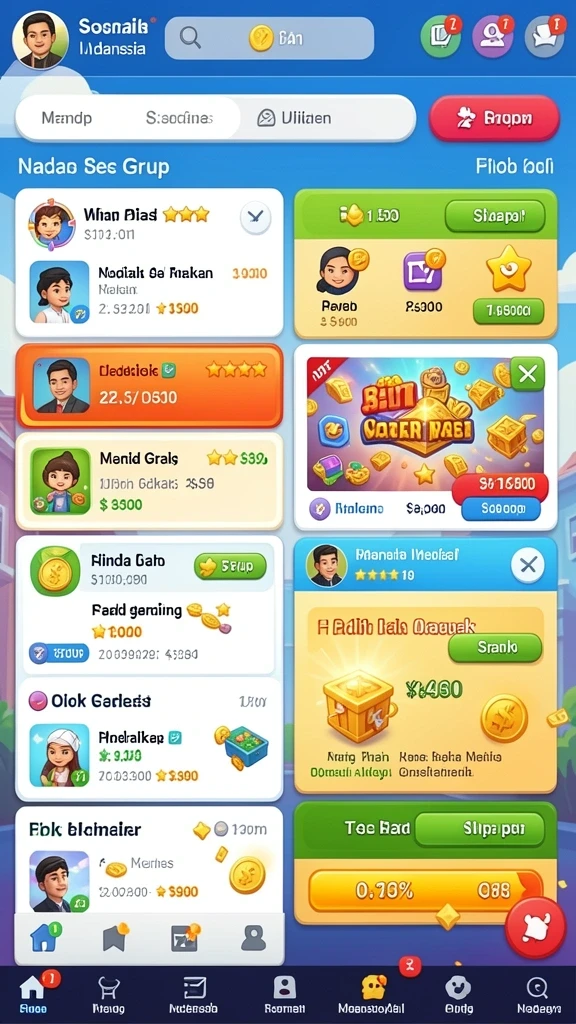 Tampilan antarmuka yang menarik dan mudah digunakan.