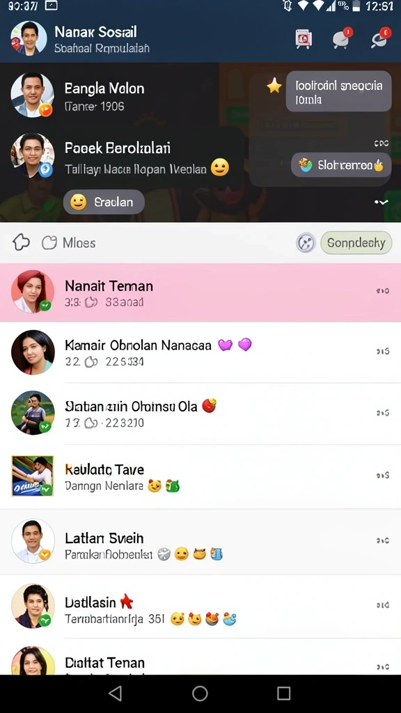 Sistem reward yang memotivasi pemain untuk bermain.
