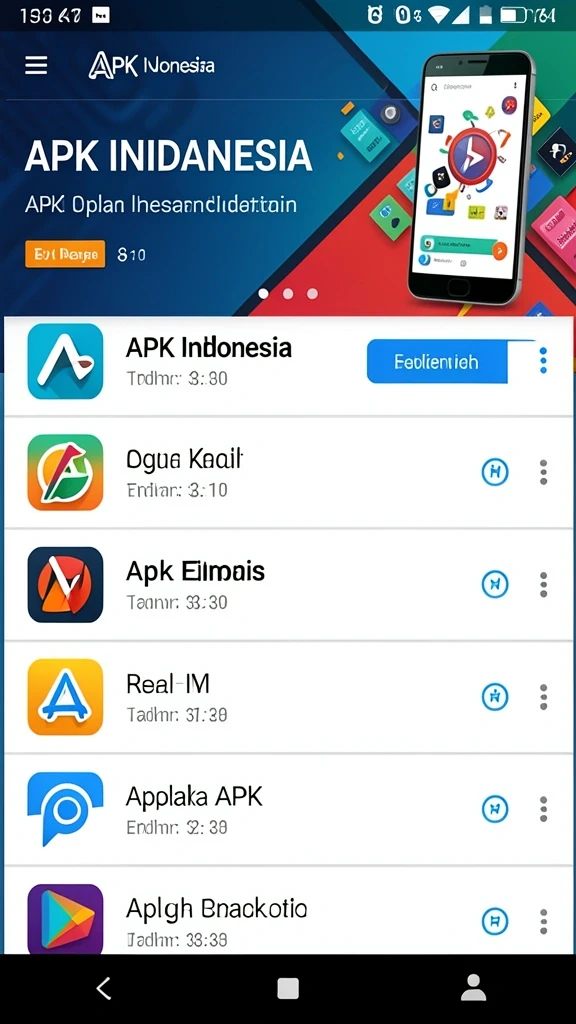 Tampilan antarmuka aplikasi yang intuitif.