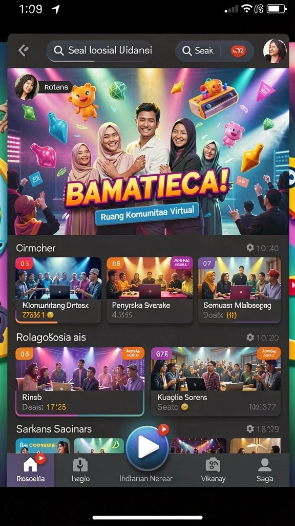 Tampilan antarmuka yang user-friendly dan menarik.