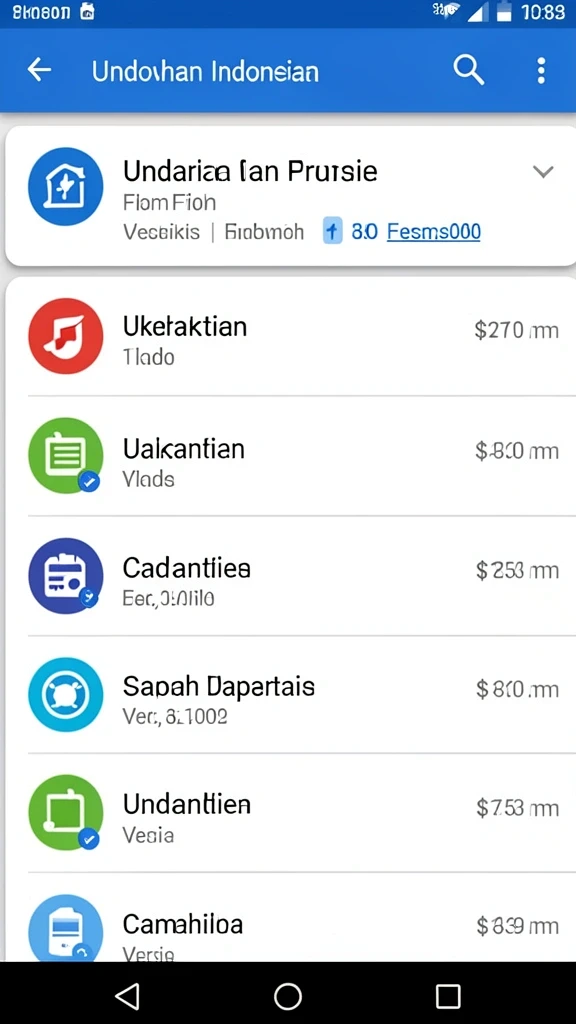 Tampilan antarmuka yang menarik dan modern.