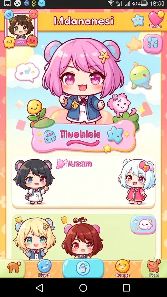 Fitur chat in-game yang memudahkan komunikasi.
