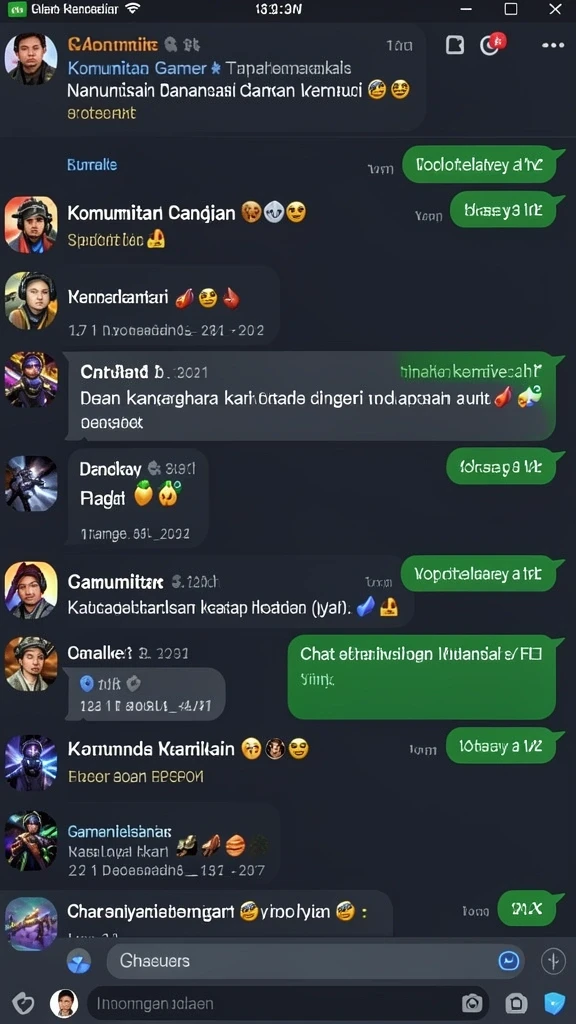 Tampilan antarmuka yang modern dan menarik.