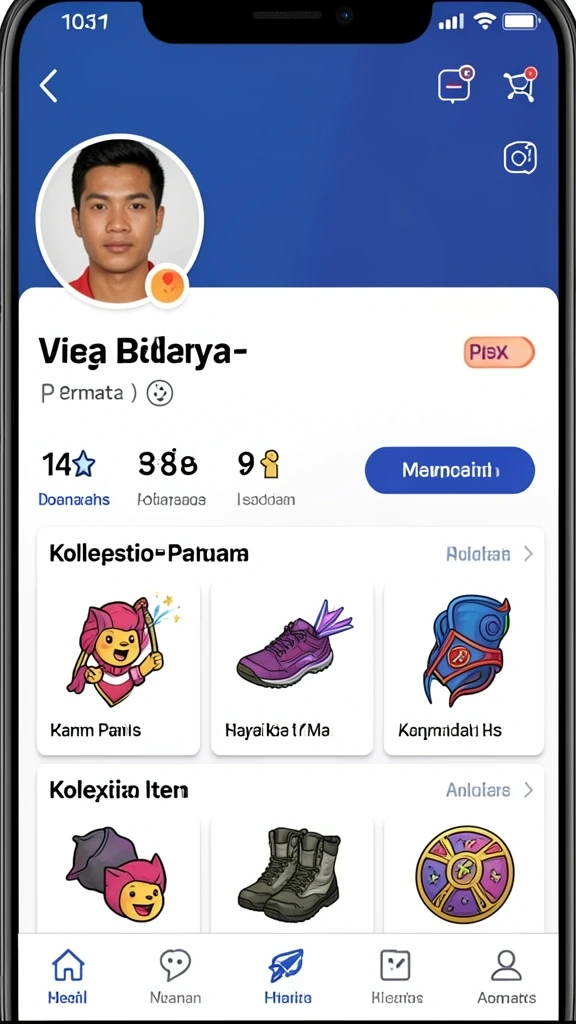 Tampilan antarmuka yang menarik dan mudah digunakan.