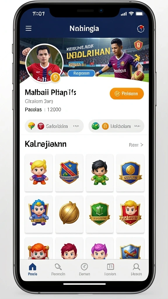 Karakter yang beragam dan unik untuk dipilih.