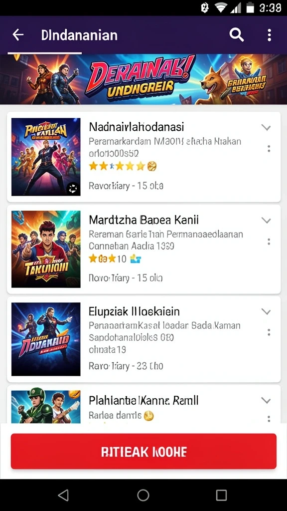 Level baru yang menantang untuk meningkatkan keterampilan.