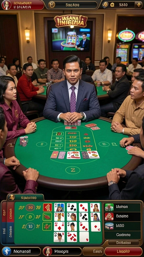 Tampilan menu utama yang menarik dan mudah dinavigasi.