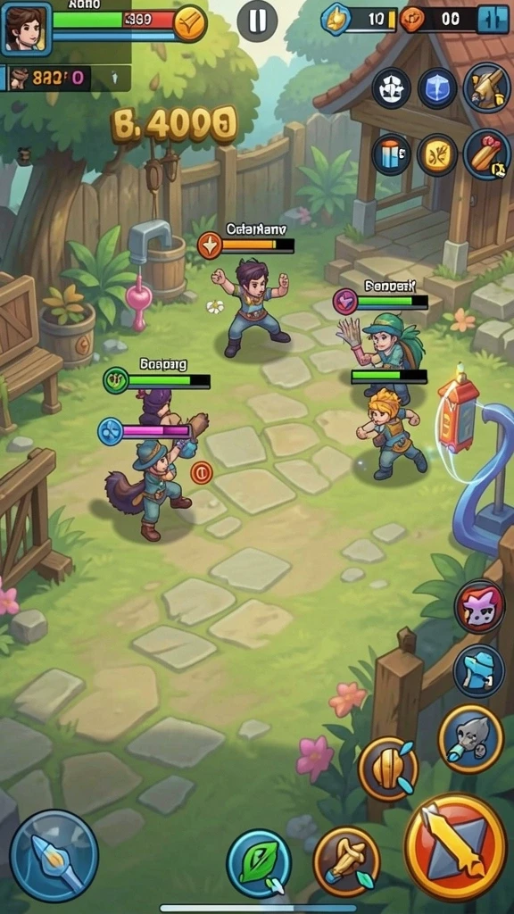 Gameplay yang seru dan menghadirkan tantangan setiap saat.