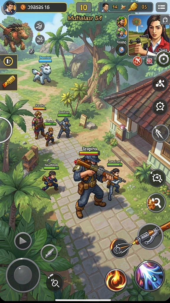 Mode permainan multiplayer yang kompetitif dan mengasyikkan.