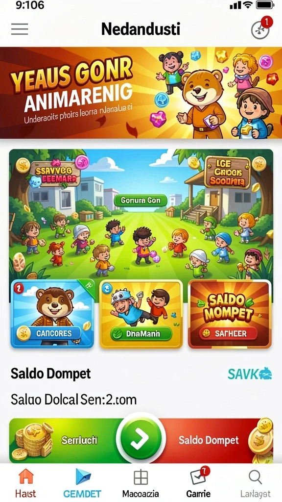 Screenshot menampilkan gameplay seru GGG888.