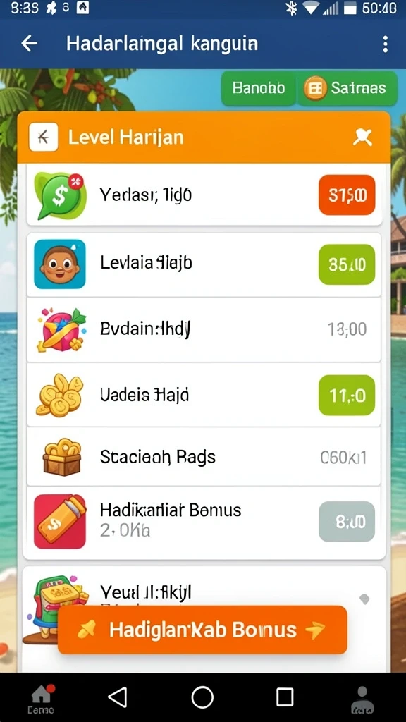 Menangkan hadiah dengan menyelesaikan tantangan.