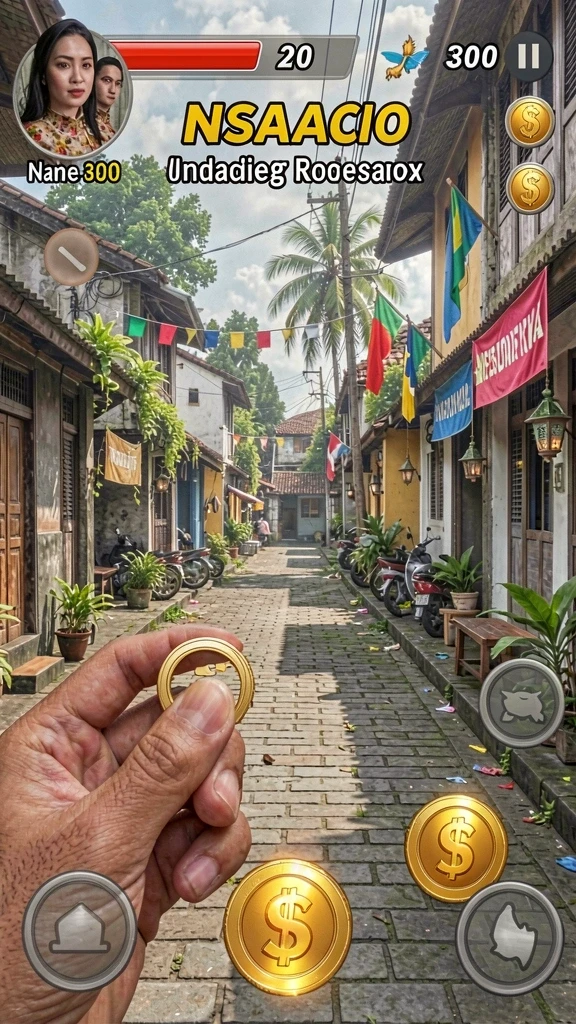 Karakter utama yang penuh semangat dalam berpetualang.