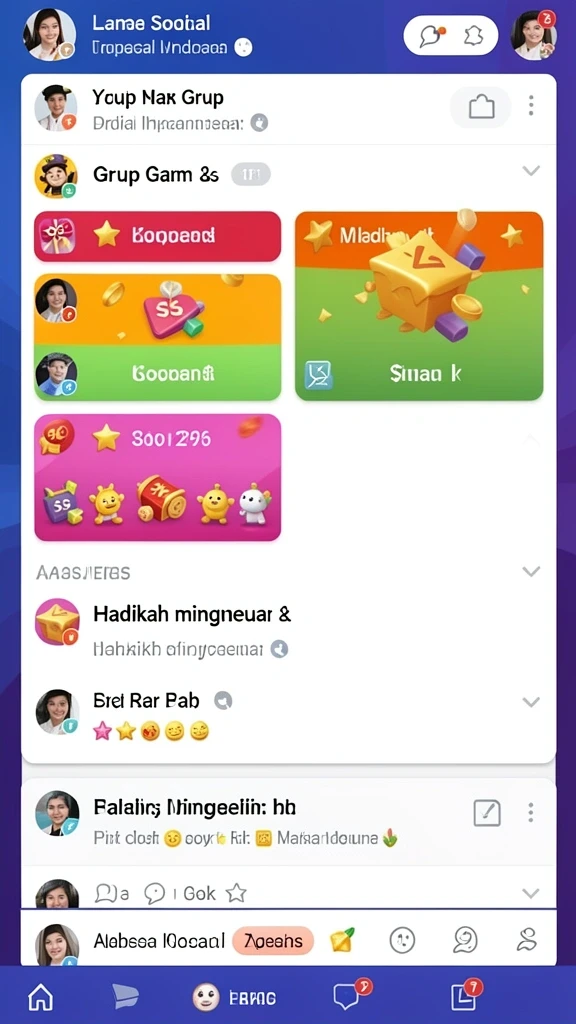 Tampilan antarmuka IDRKING yang menarik dan modern.