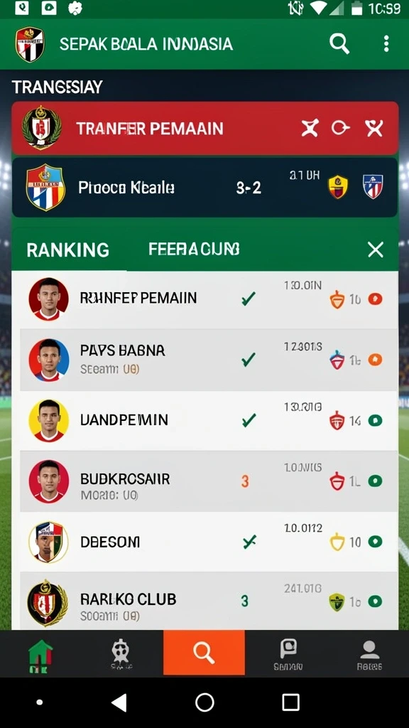 Tampilan antarmuka yang ramah pengguna.