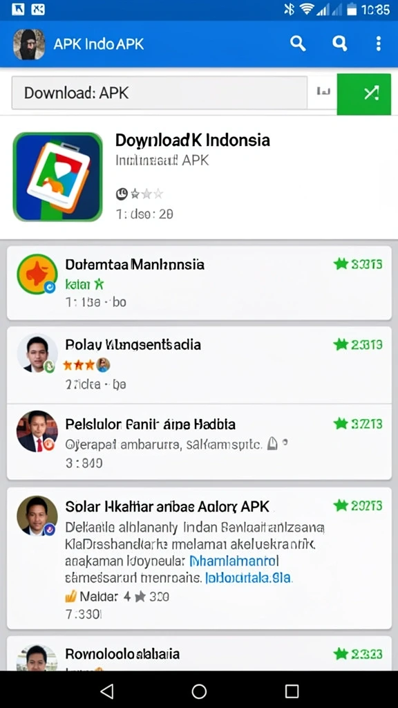 Tampilan antarmuka yang ramah pengguna.