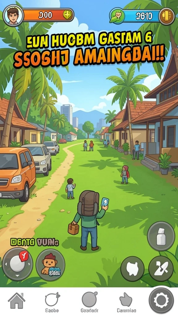 Misi yang menantang untuk setiap level.