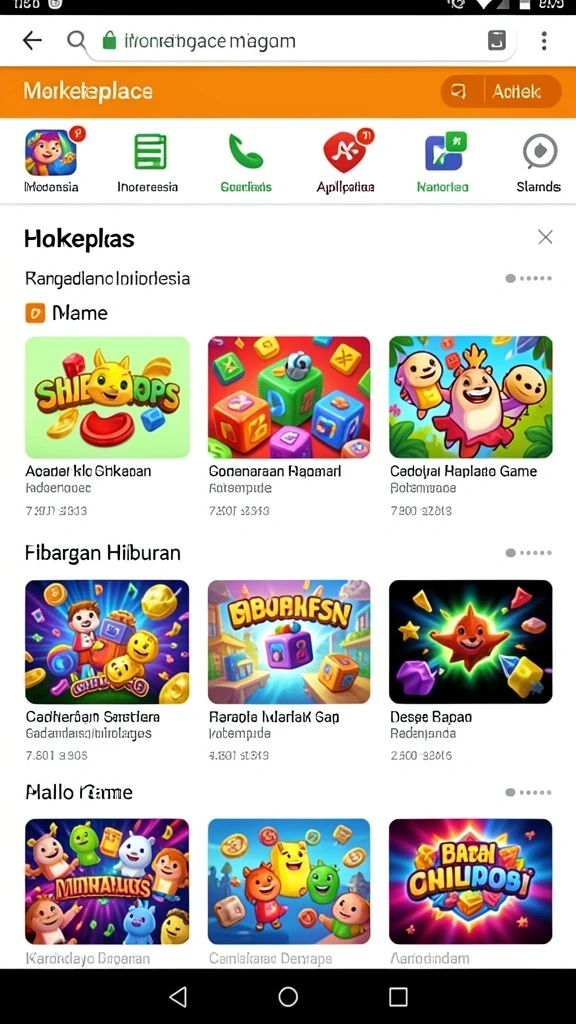 Gameplay seru dengan berbagai tantangan menarik.