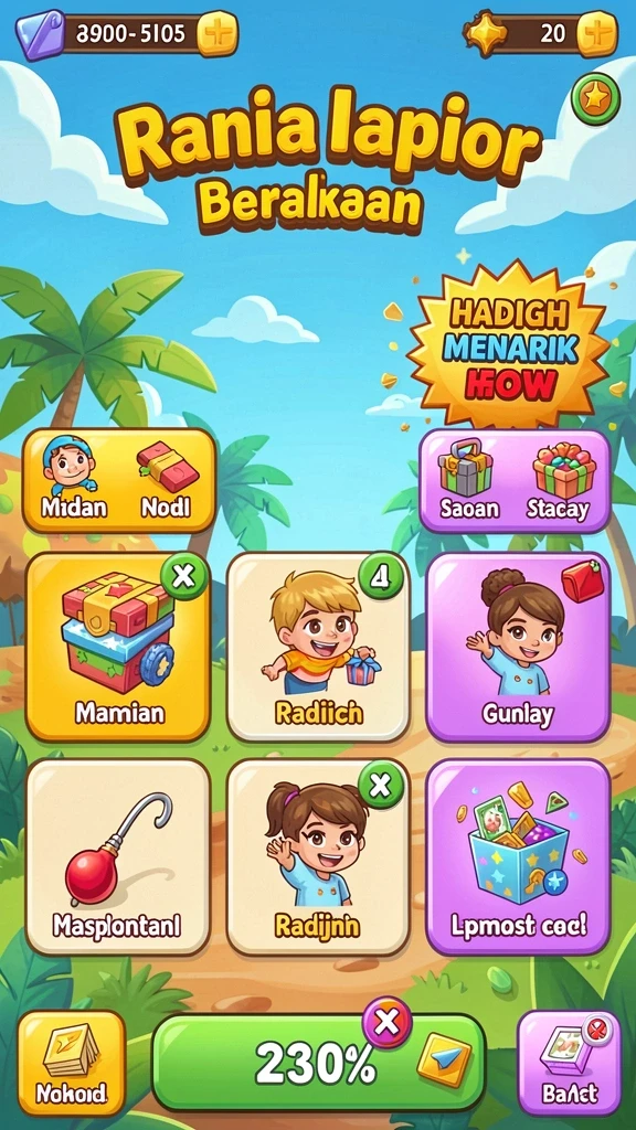 Tampilan utama aplikasi LUCK365 yang menarik.