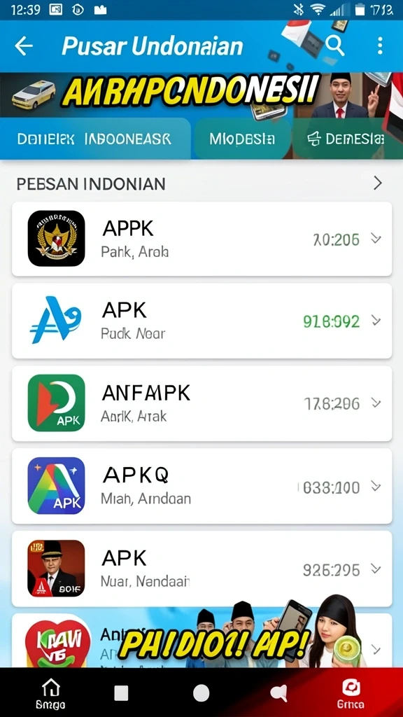 Grafis yang menarik dan penuh warna.