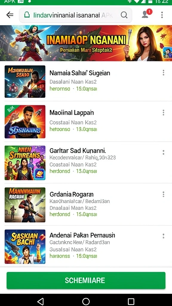 Pengalaman permainan yang seru dan mendebarkan.