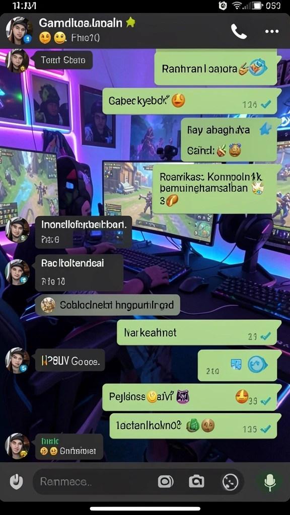 Tampilan awal permainan yang menarik dan memikat.