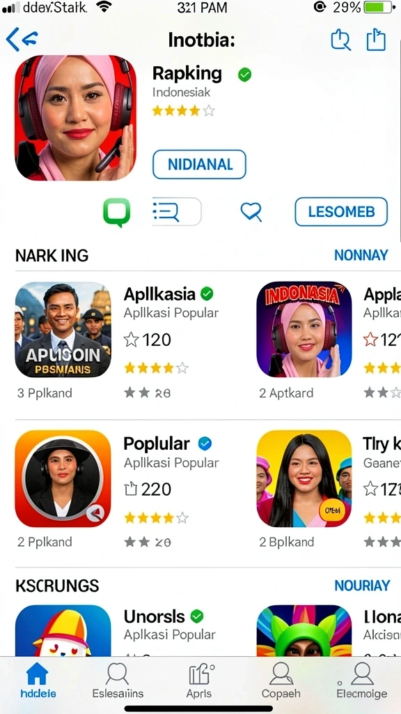 Tampilan antarmuka yang sederhana dan mudah digunakan.