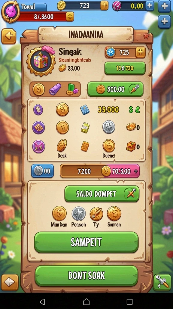 Fitur power-up yang inovatif dan bermanfaat.