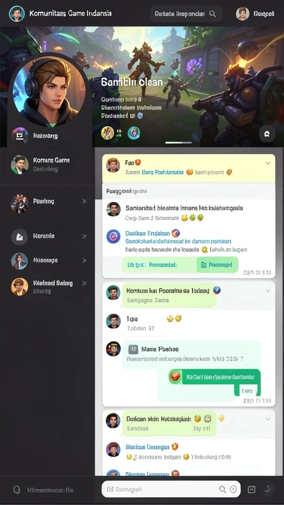 Tampilan antarmuka yang menarik dan mudah digunakan.