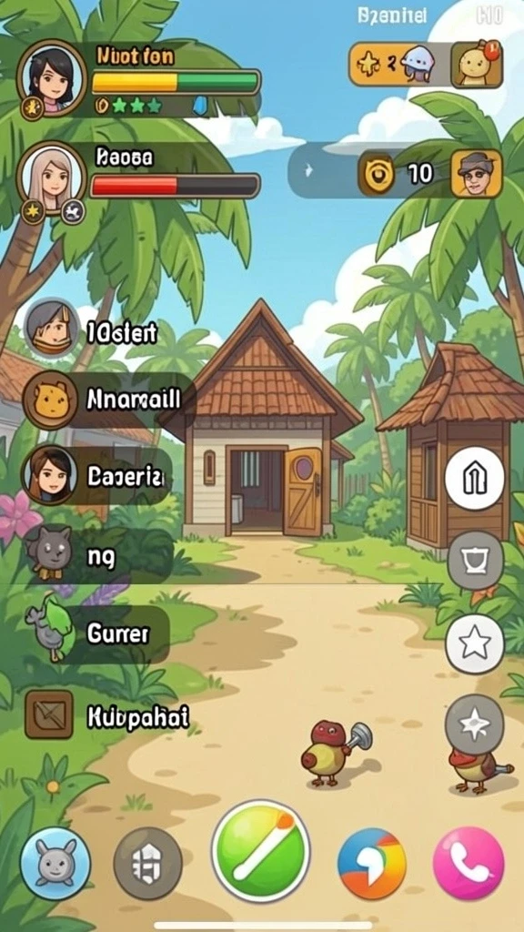 Mode multiplayer seru untuk dimainkan bersama teman.