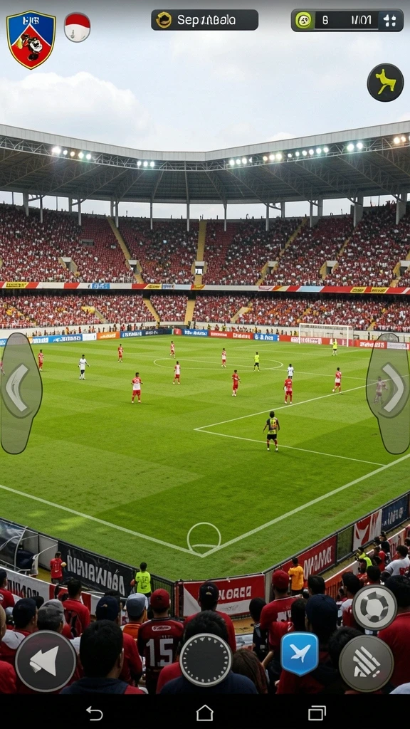Screenshot menunjukkan momen saat pemain berkompetisi dalam mode multiplayer.