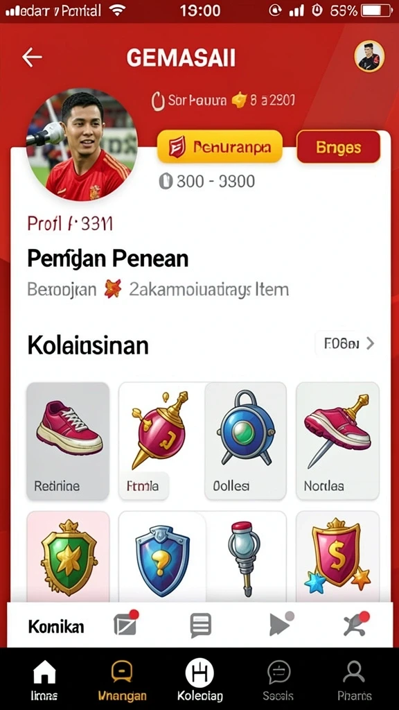 Karakter-karakter dengan kemampuan unik dan menarik.