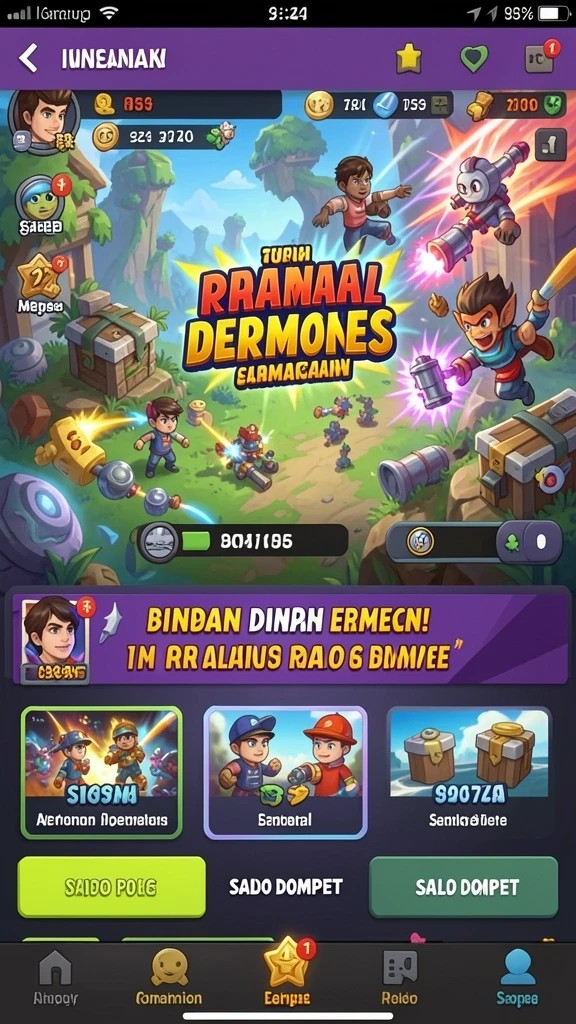 Beragam permainan judi online yang menarik.