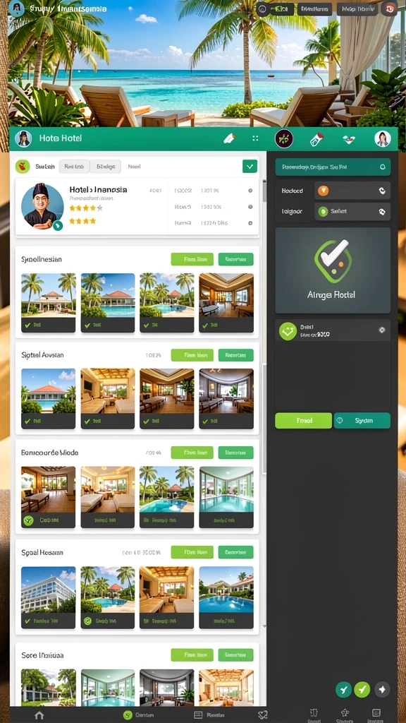 Tampilan antarmuka yang user-friendly.