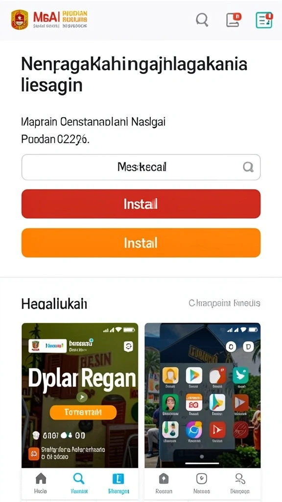 Screenshot menunjukkan level pertama yang penuh warna.