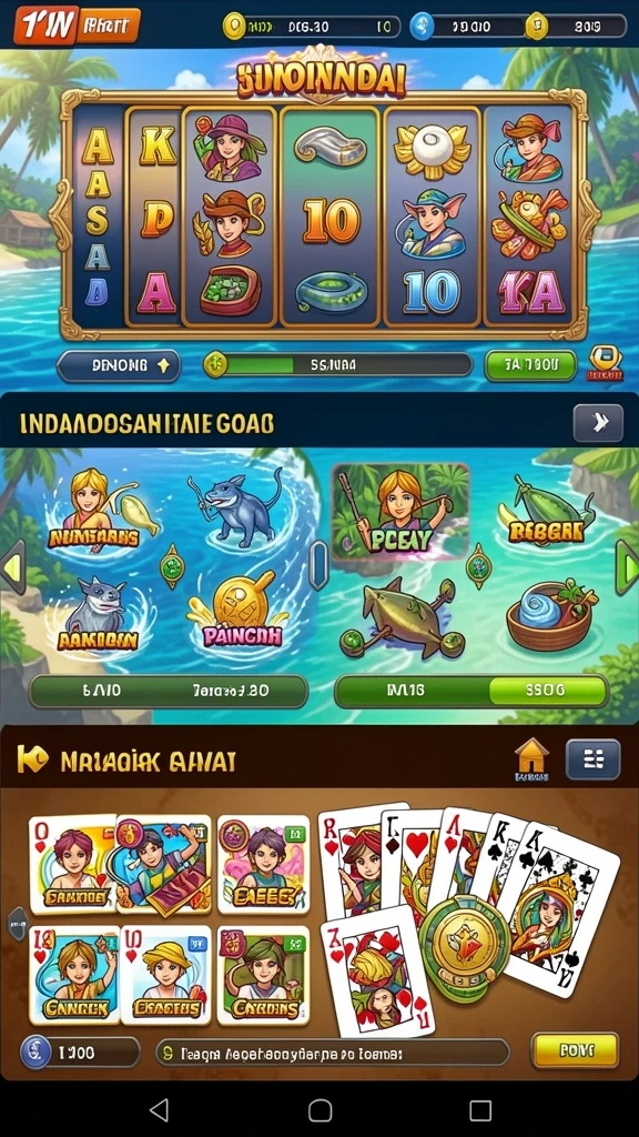 Fitur permainan yang beragam dan menyenangkan.