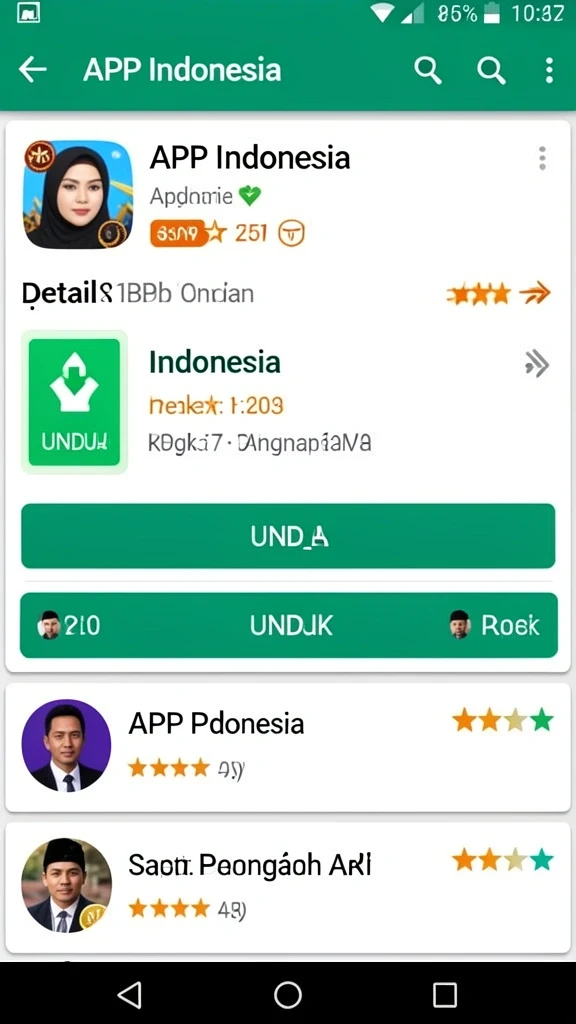Ragam karakter yang dapat dipilih sesuai kebutuhan permainan.