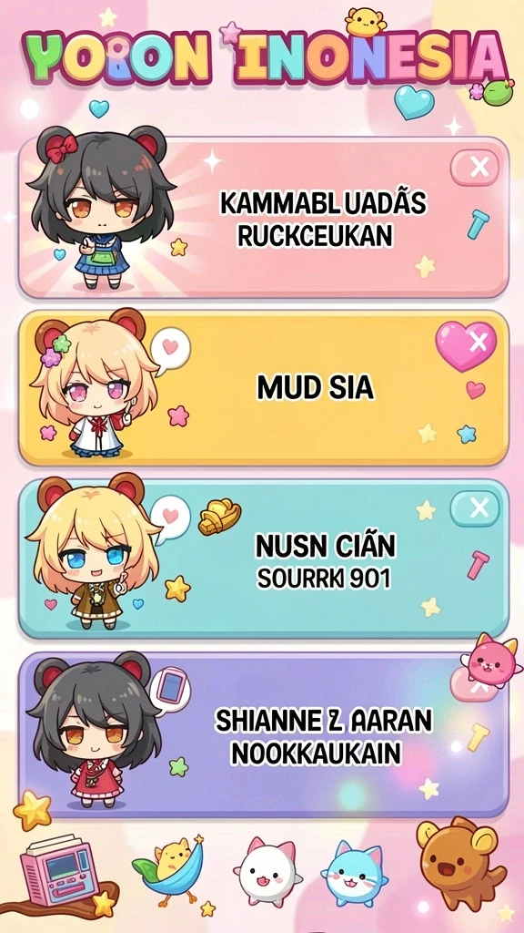Desain desa yang indah dan strategis.