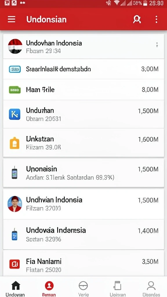 Tampilan awal WATITOTO yang menarik dan cerah.