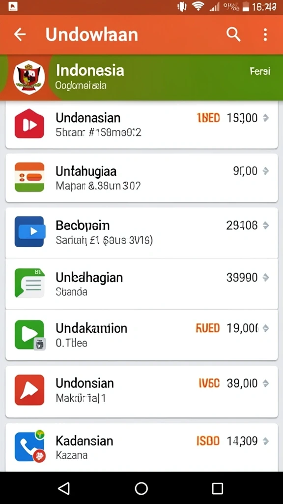 Tampilan antarmuka yang ramah pengguna dan menarik.