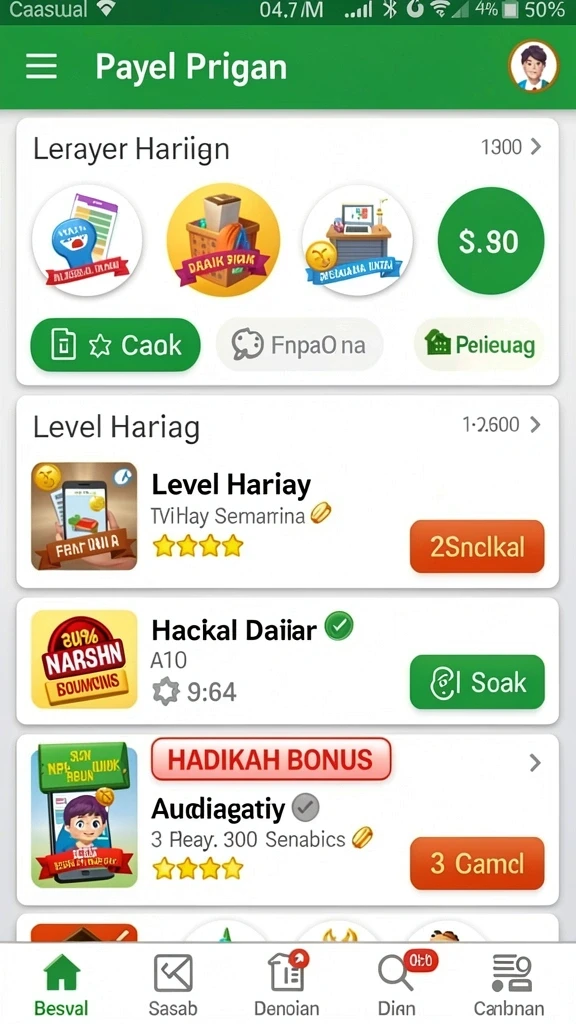 Antarmuka pengguna yang ramah dan mudah dinavigasi.